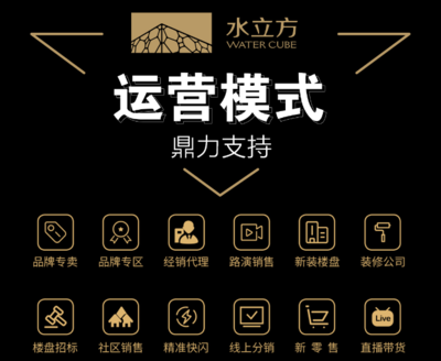 水立方智能垃圾处理器 现代楼盘代理的新利器